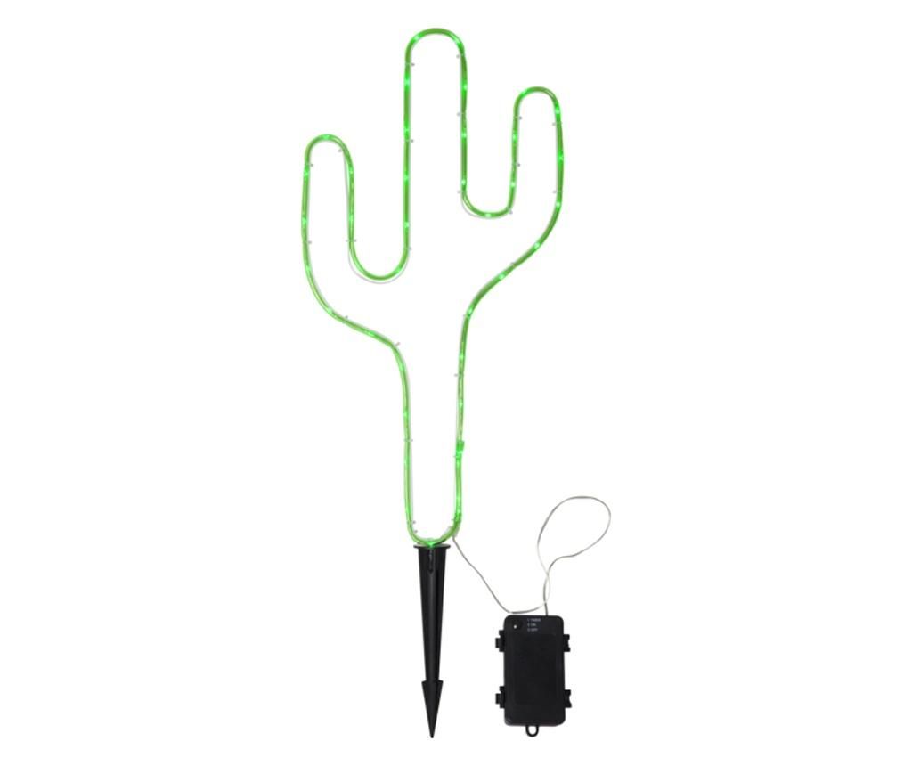 Decoratiune luminoasa de exterior Tuby cactus – Best Season Best Season